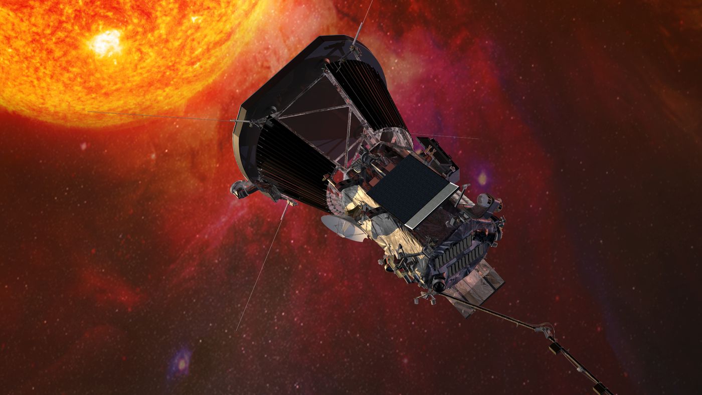 Vídeo da Sonda Parker Solar Probe da NASA tocando o Sol